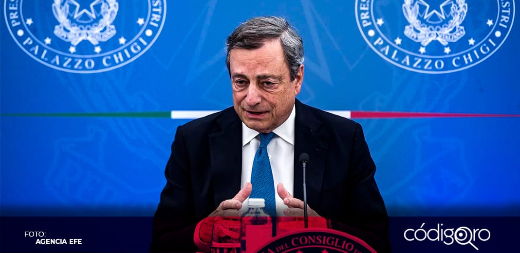 Presidente de Italia rechaza renuncia del primer ministro Mario Draghi