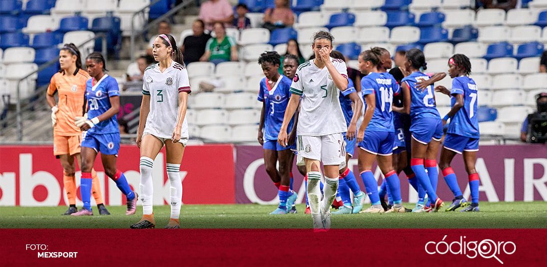 México, goleado por Haití en Campeonato W de Concacaf
