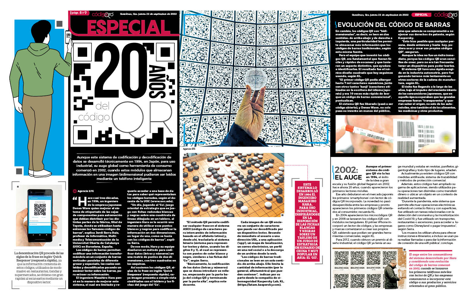 20 años del código QR