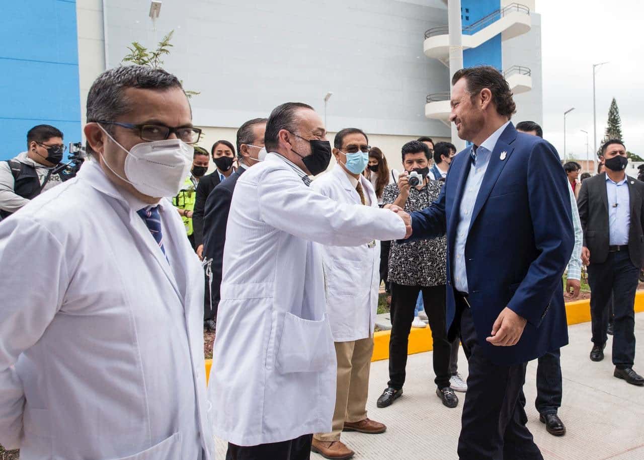 el gobernador Mauricio Kuri González recordó que la clínica es uno de los compromisos que asumió durante su campaña