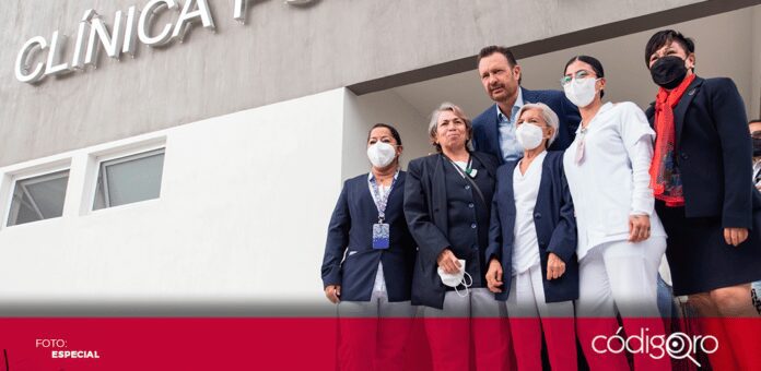 Con la aplicación de 36.6 millones de pesos, autoridades estatales inauguraron la “Clínica Post-Covid”, a un costado del nuevo Hospital General de Querétaro
