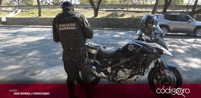 Durante 2021, los agentes de la Policía Estatal de Querétaro pusieron a disposición de jueces cívicos a 8 mil 007 personas; mientras que mil 848 personas fueron puestas a disposición de agentes del Ministerio Público