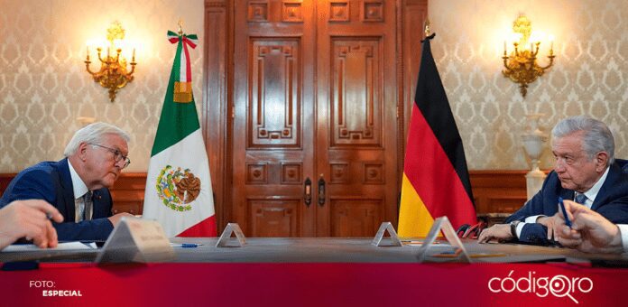 El presidente de Alemania, Frank-Walter Steinmeier, se reunió en Palacio Nacional con su homólogo Andrés Manuel López Obrador en la que se trataron temas de economía, comercio, entre otros