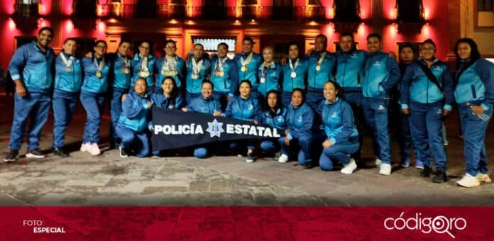 La Policía Estatal de Querétaro destacó en los Juegos Latinoamericanos 2022. Foto: Especial