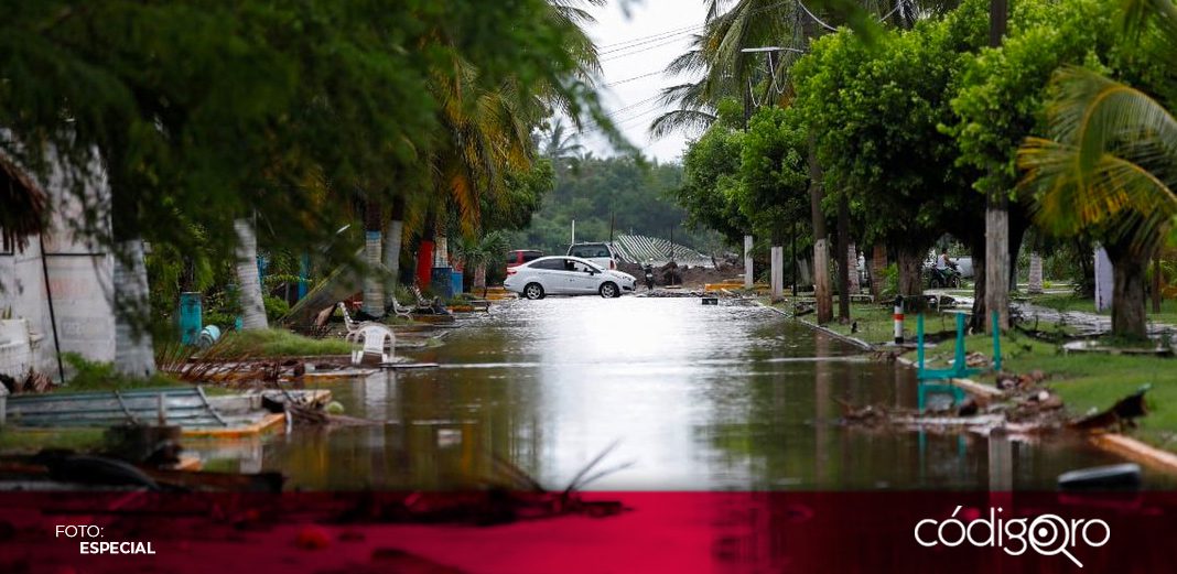 Tres muertos tras el paso del huracán Roslyn en Nayarit