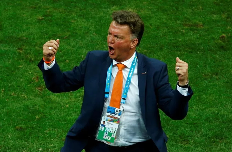 Louis van Gaal guió a la selección de su país hasta el tercer lugar en Brasil 2014