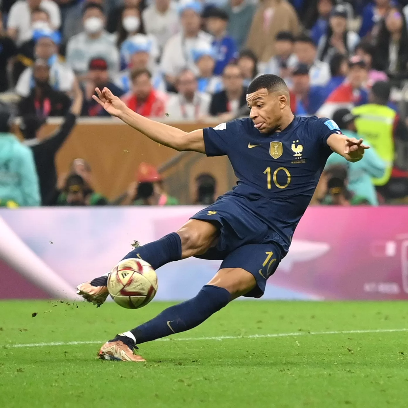 Mbappé marcó un golazo para mandar el partido al alargue