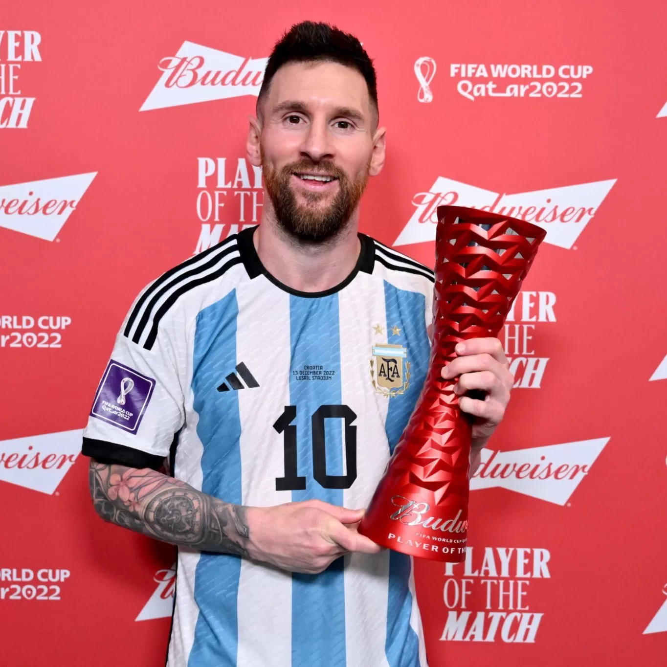 Messi consiguió su cuarto MVP, algo que solo él había conseguido, en 2014