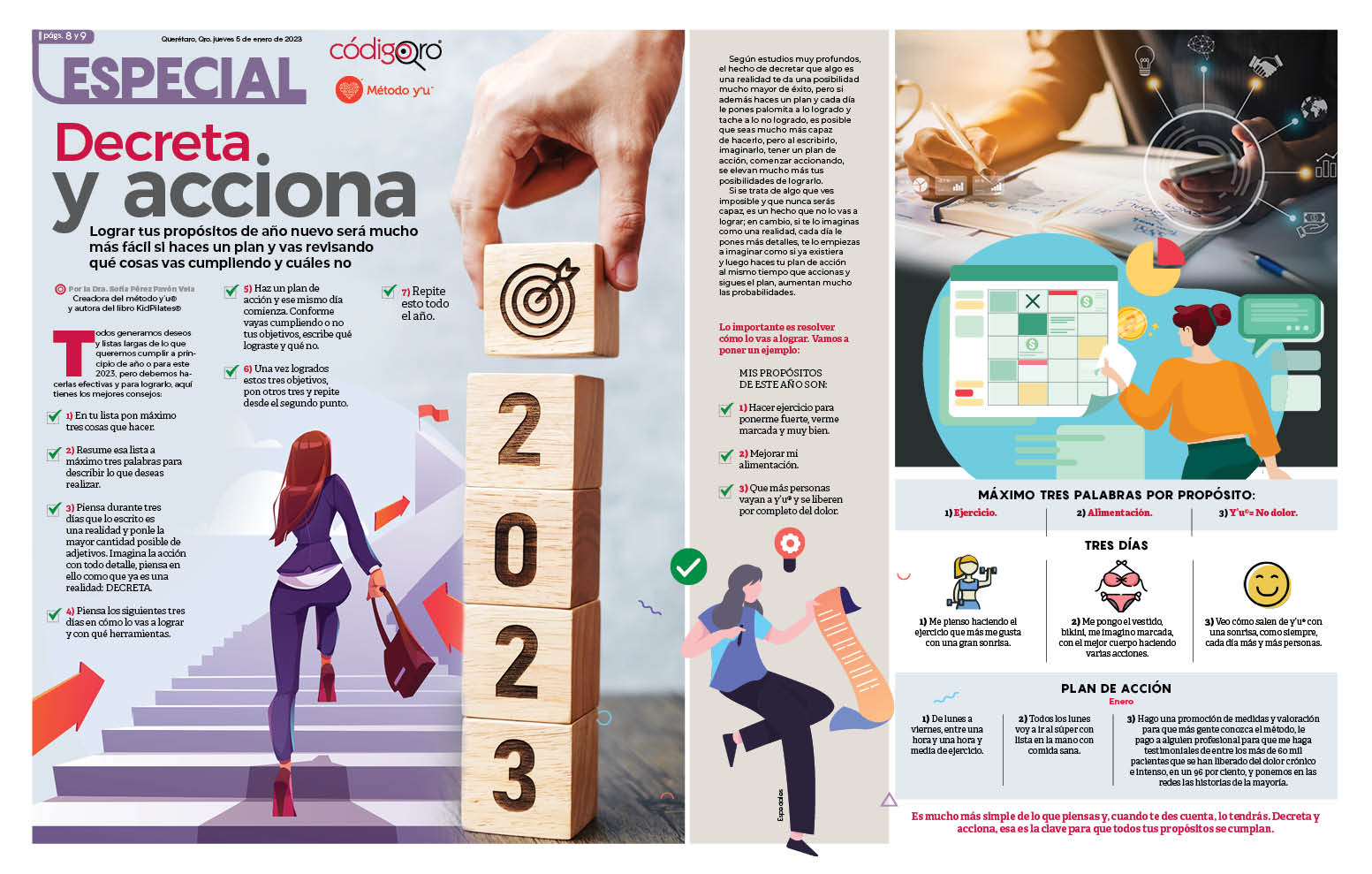 Decreta y acciona