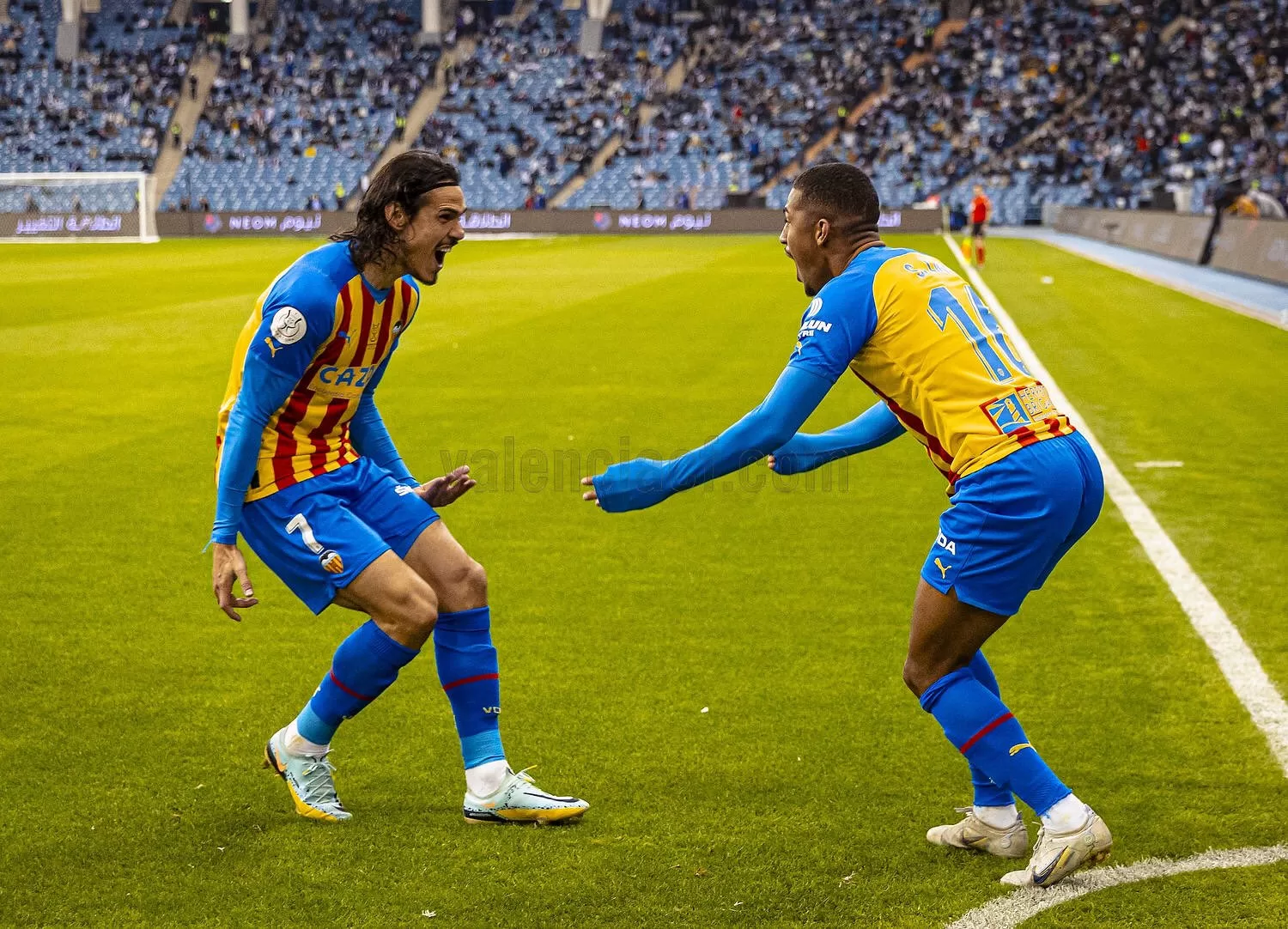 Samuel Lino marcó el empate para el Valencia