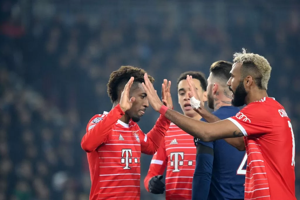 Kingsley Coman aprovechó un error de Donnarumma para abrir el marcador