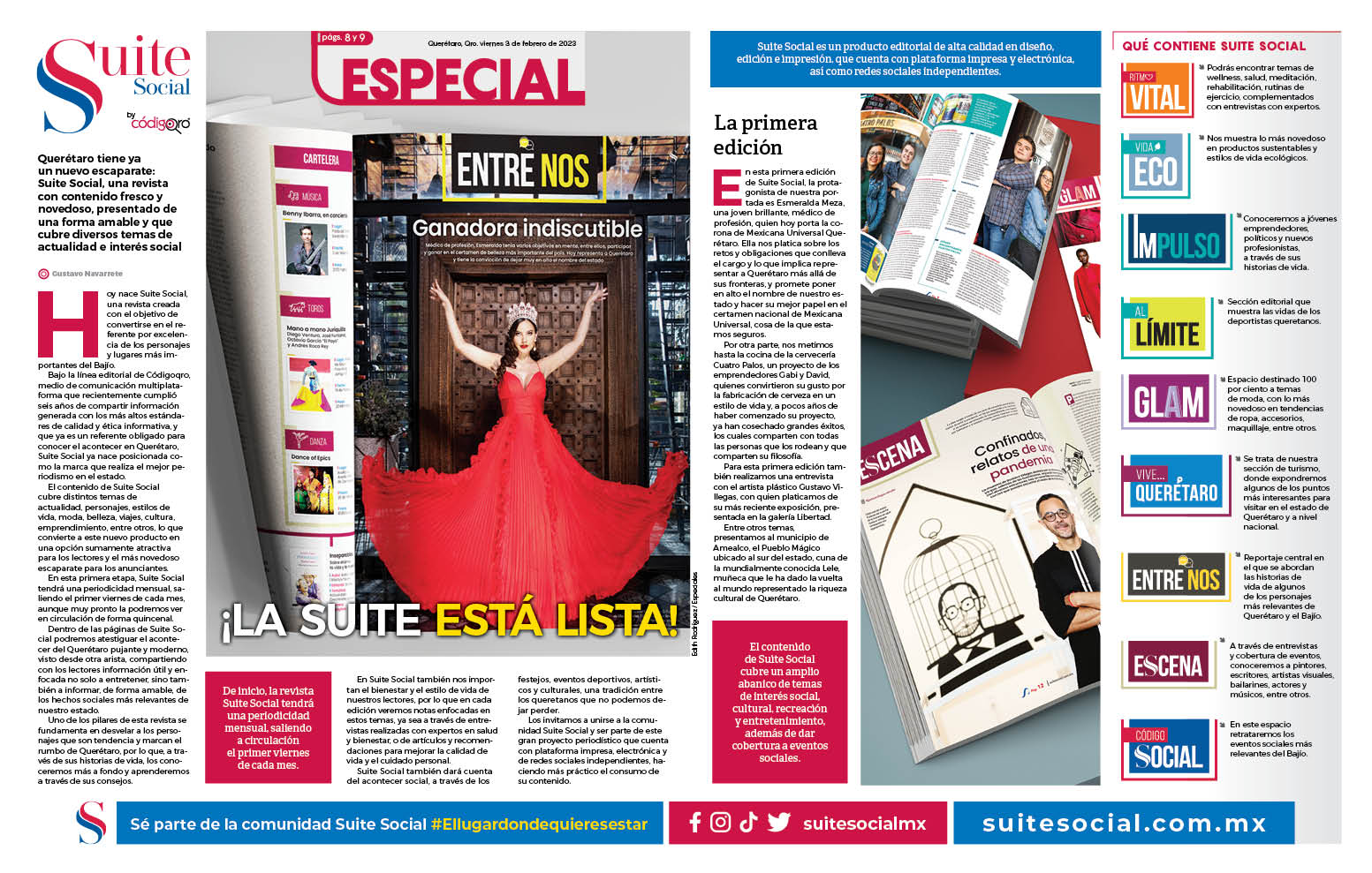 ¡LA SUITE ESTÁ LISTA!
