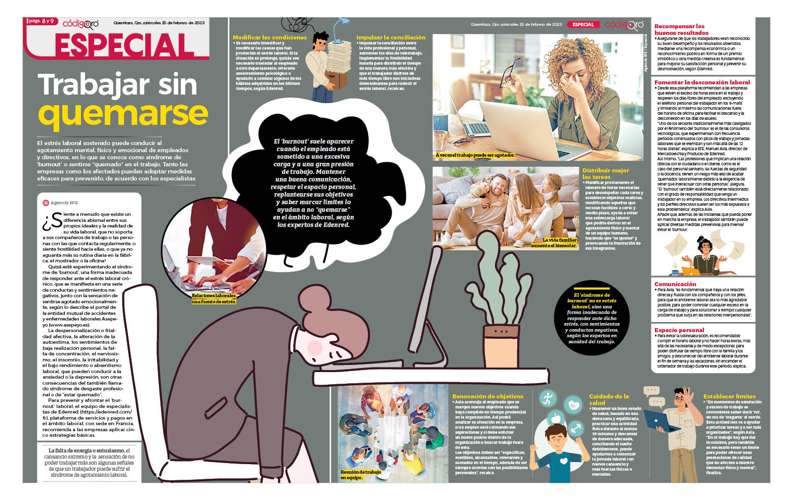 Trabajar sin quemarse