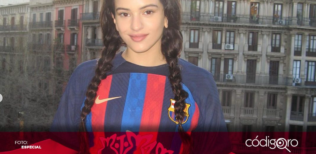 Motomami en el jersey del Barça