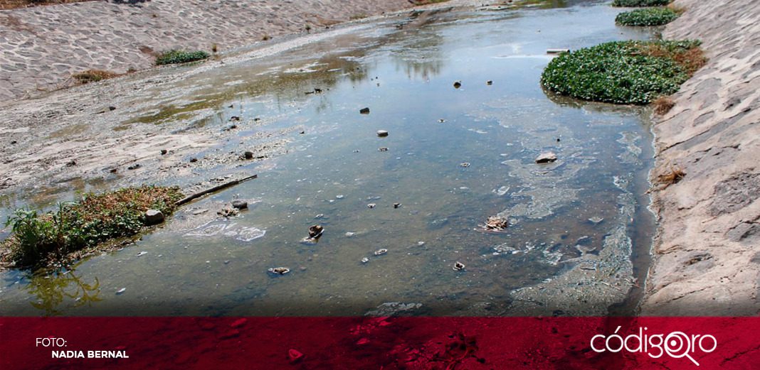 Corren aguas negras por calles de Jurica Campestre
