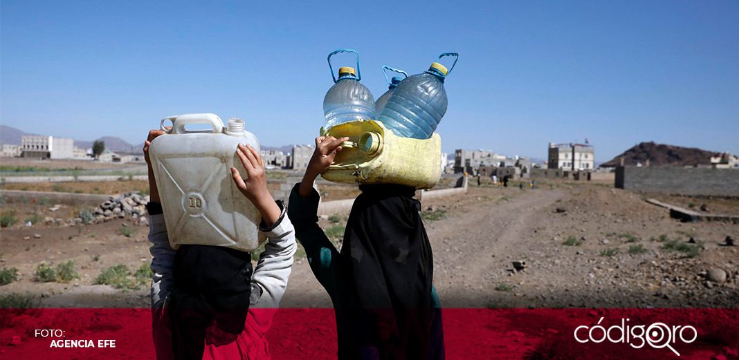 ONU alerta por riesgo inminente de crisis mundial del agua