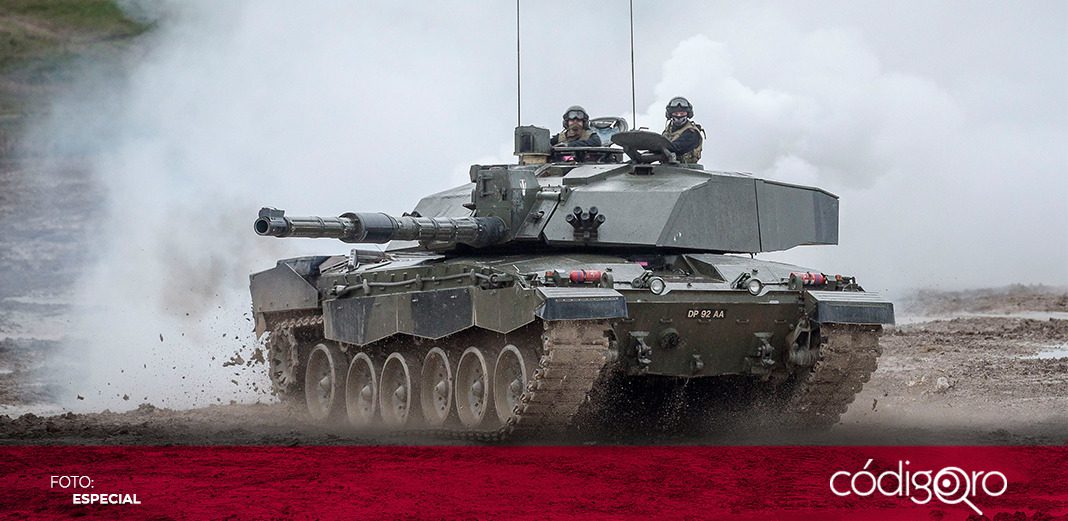 Ucrania recibe primeros tanques británicos Challenger
