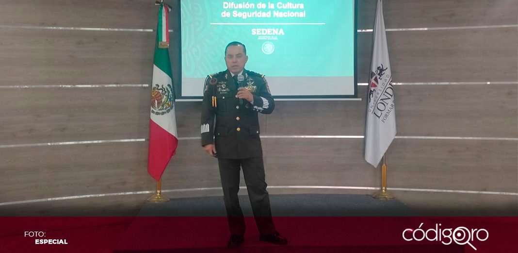 Sedena imparte conferencias sobre Seguridad Nacional a estudiantes de Querétaro