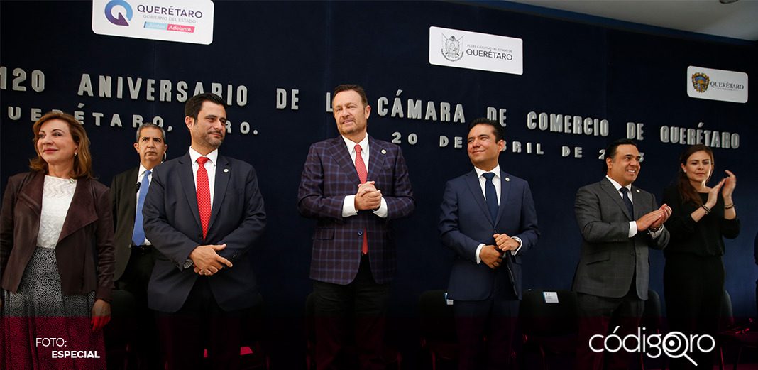 Celebran 120 años de Cámara de Comercio de Querétaro