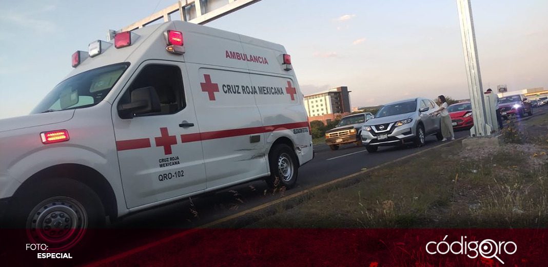 En la 57 y carretera a SLP, 70% de accidentes: Cruz Roja