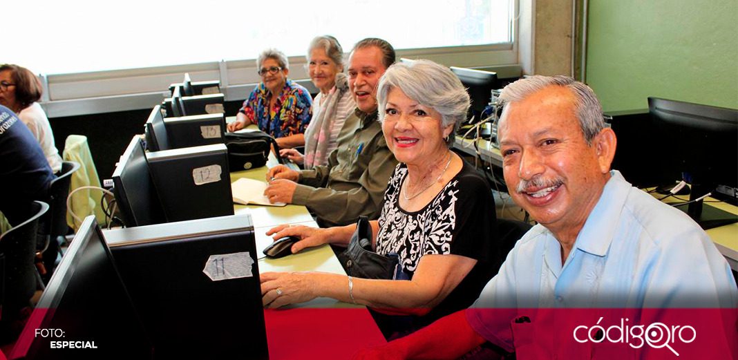 Capacitan a adultos mayores en participación digital