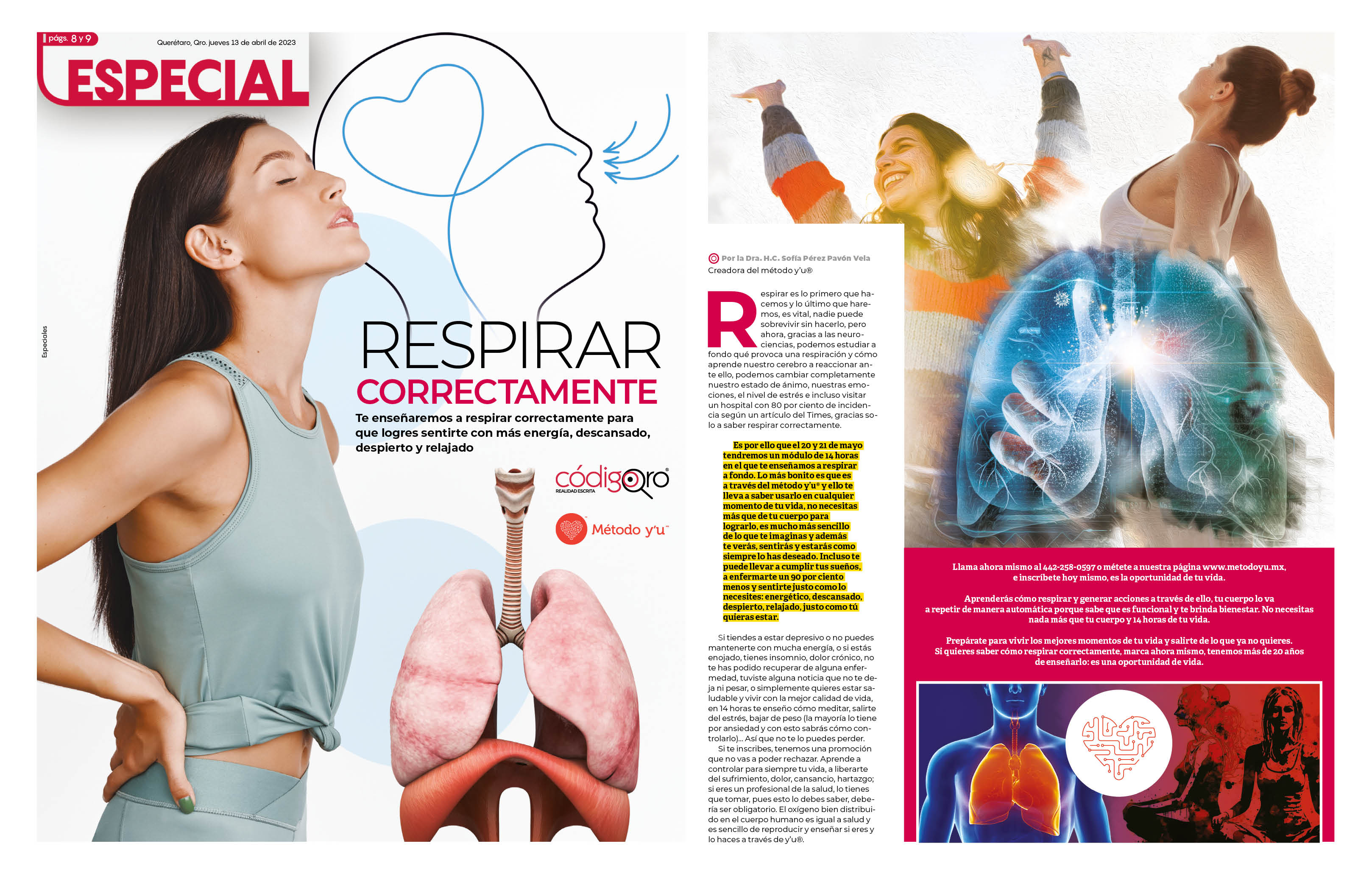 Respirar correctamente