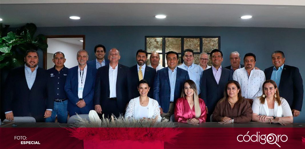 Nava se reúne con empresarios y líderes de cámaras