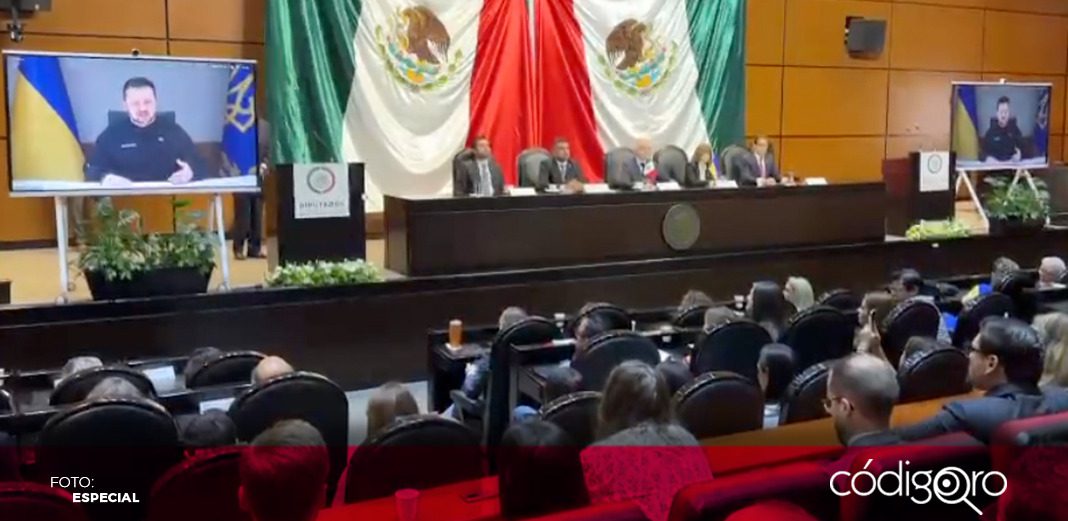 Zelenski pide a México apoyar la "fórmula ucraniana de la paz"