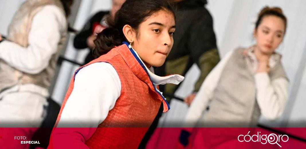 Atleta queretana participa en Campeonato Mundial de Esgrima