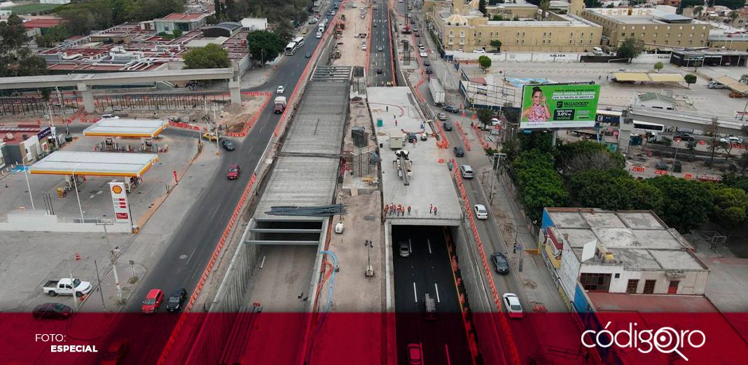 Habilitan carriles centrales del entronque de Paseo 5 de Febrero y Av. Zaragoza
