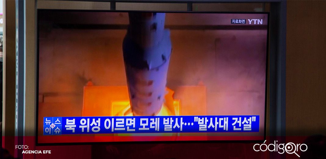 Corea del Norte lanza cohete espacial; Seúl y Tokio en alerta