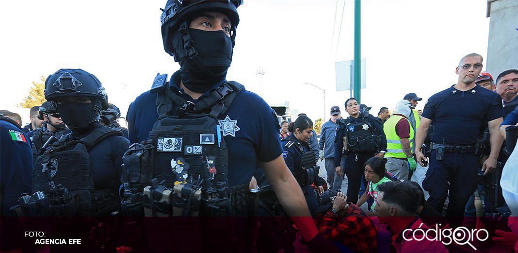 Desalojan a migrantes de las calles de Ciudad Juárez