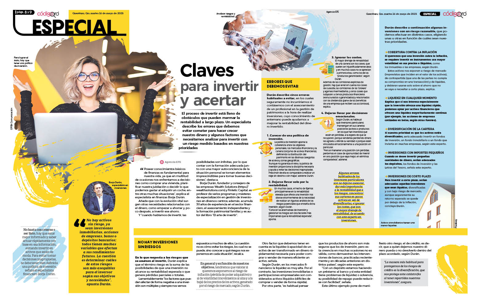 Claves para invertir y acertar