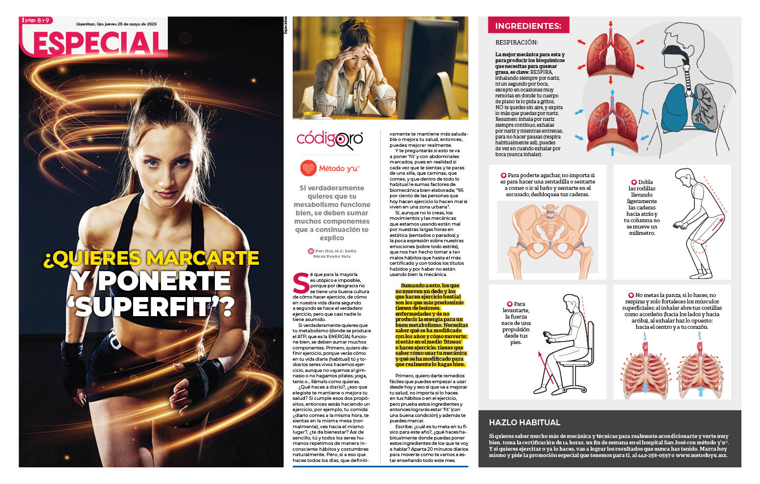 ¿Quieres marcarte y ponerte ‘superfit’?