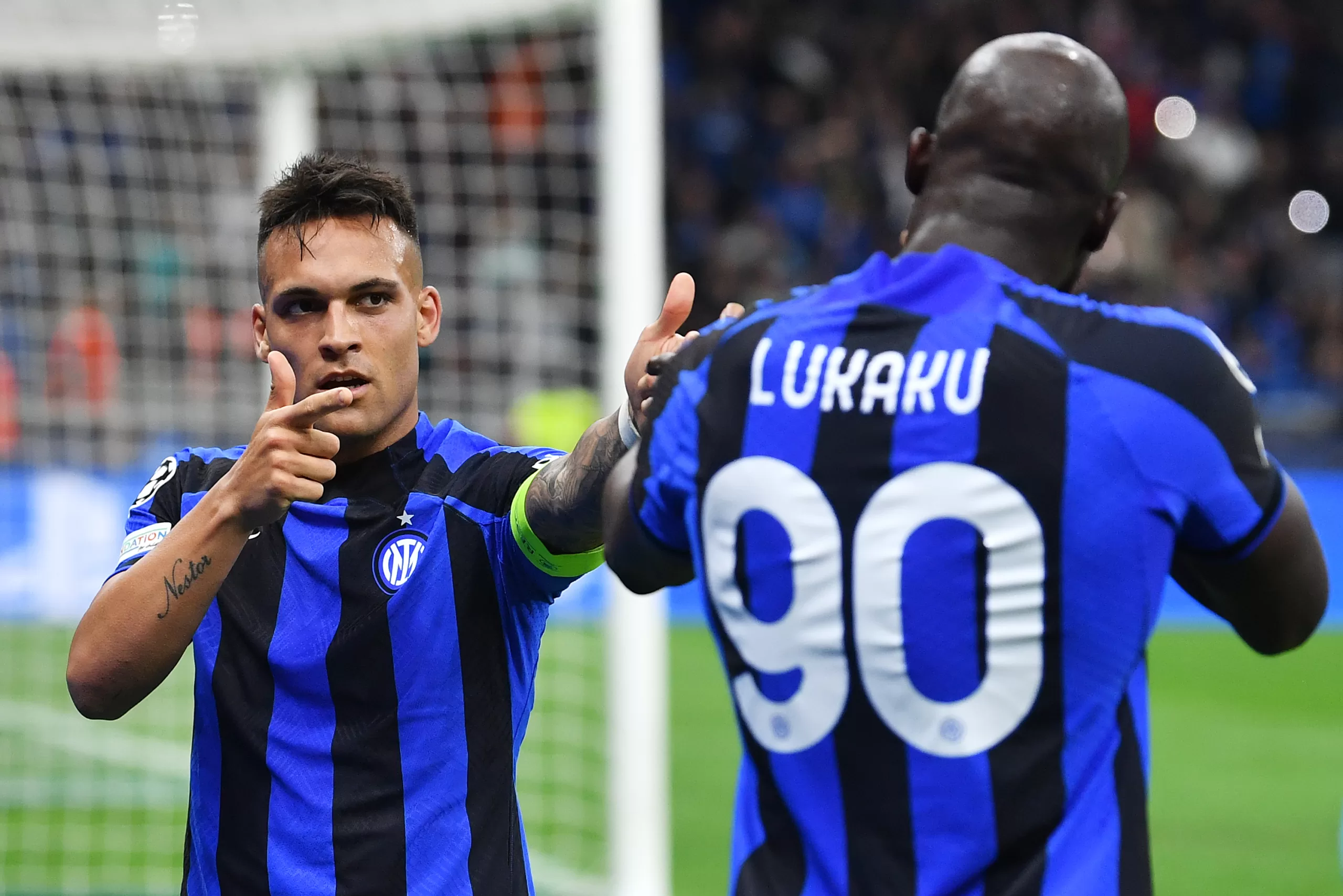 Lautaro Martínez llegó a 10 goles en UEFA Champions League