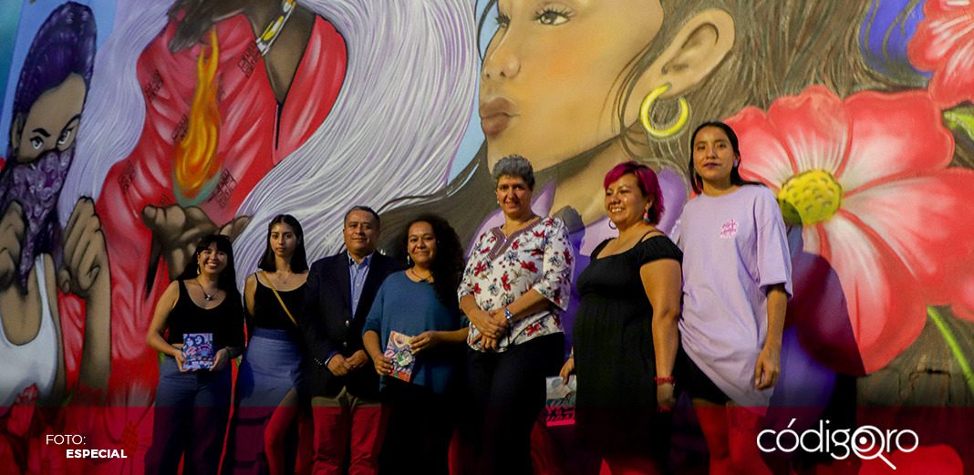 Inaugura Rectora mural  “Las Mujeres y la apropiación del espacio”