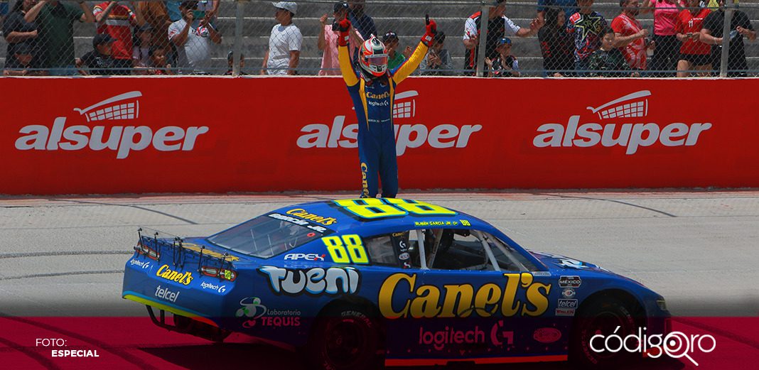 García se impone en Nascar