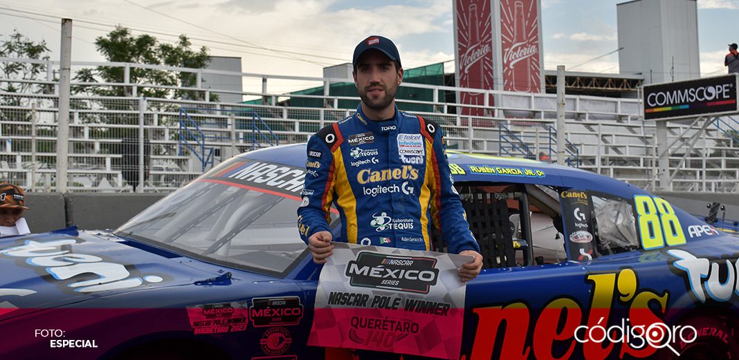 Rubén García arrancará desde la pole en Querétaro