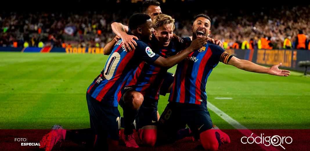 Barcelona gana sobre la hora; podría coronarse el próximo partido