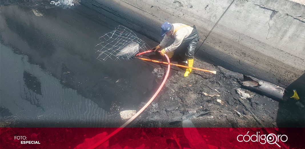 El Marqués investiga descarga de agua en La Piedad