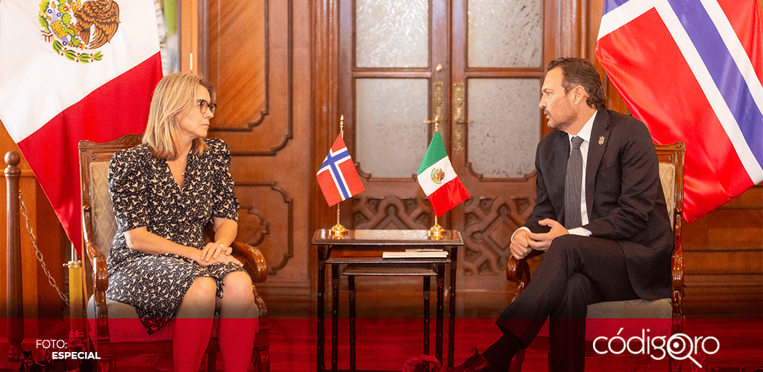 Gobernador estrecha lazos de amistad con Noruega