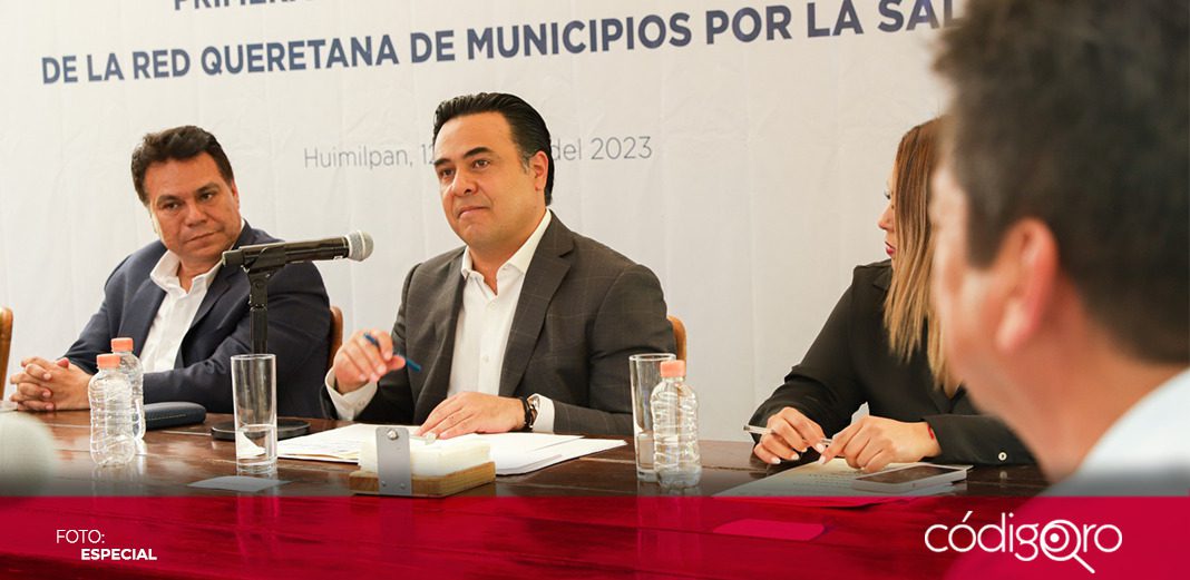 Nava encabeza reunión de Red Queretana de Municipios por la Salud