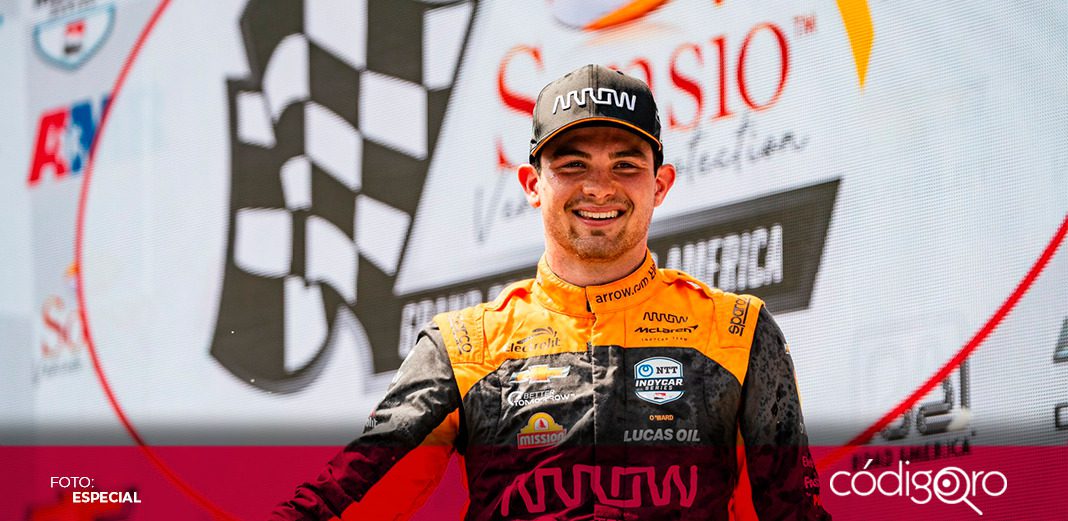“Pato” O’Ward, tercero en Road America