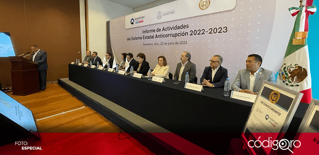 Sistema Estatal Anticorrupción presenta informe anual