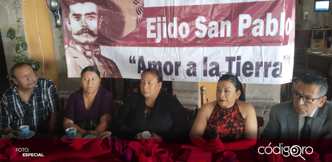 Exigen al Gobierno Estatal expropiar tierras al Ejido San Pablo