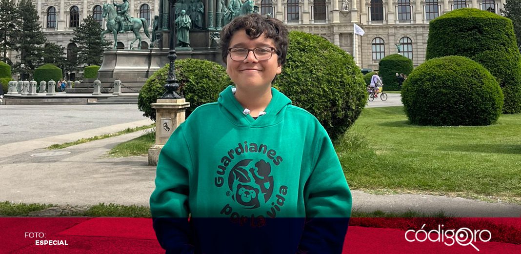 Francisco Vera, activista de 13 años y primer defensor medioambiental en Latinoamérica