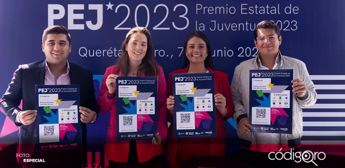 La titular de la Sejuve informó que para la edición 2023 del Premio Estatal de la Juventud se amplió de cinco a seis distinciones