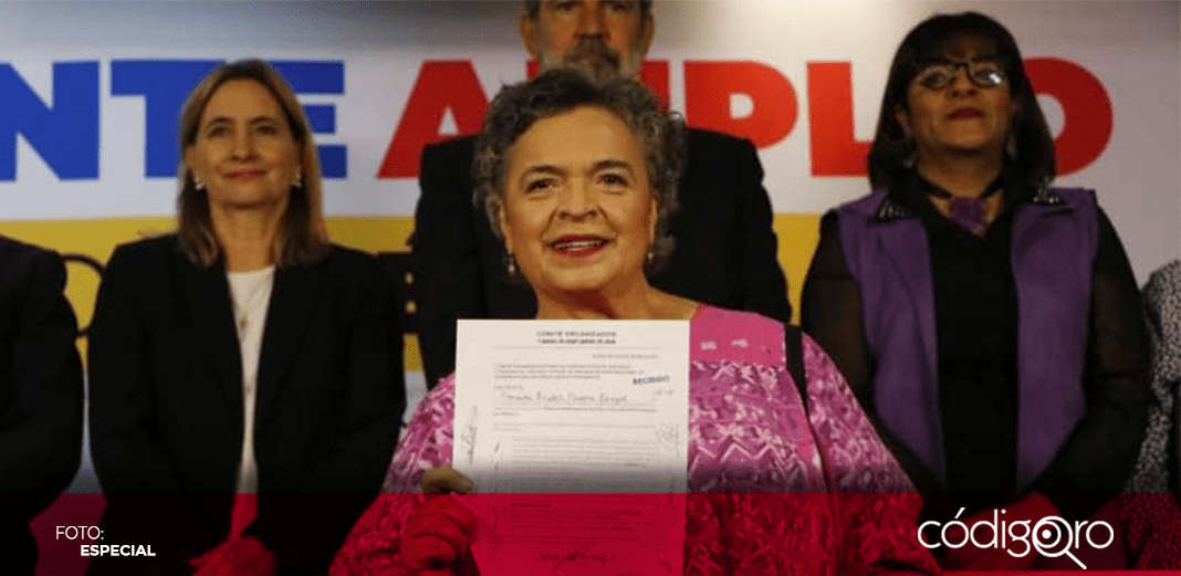 Beatriz Paredes se registra como aspirante presidencial