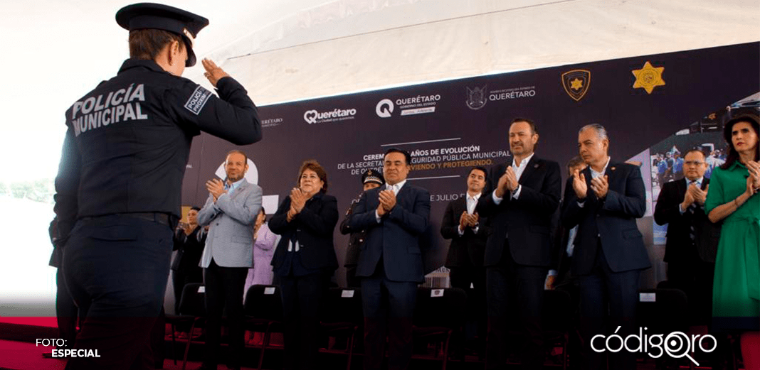 Conmemoran 25 años de la creación de la Policía Municipal