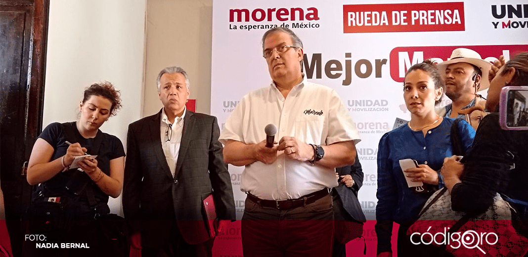 Ebrard llama a debatir a Claudia Sheinbaum y Xóchitl Gálvez